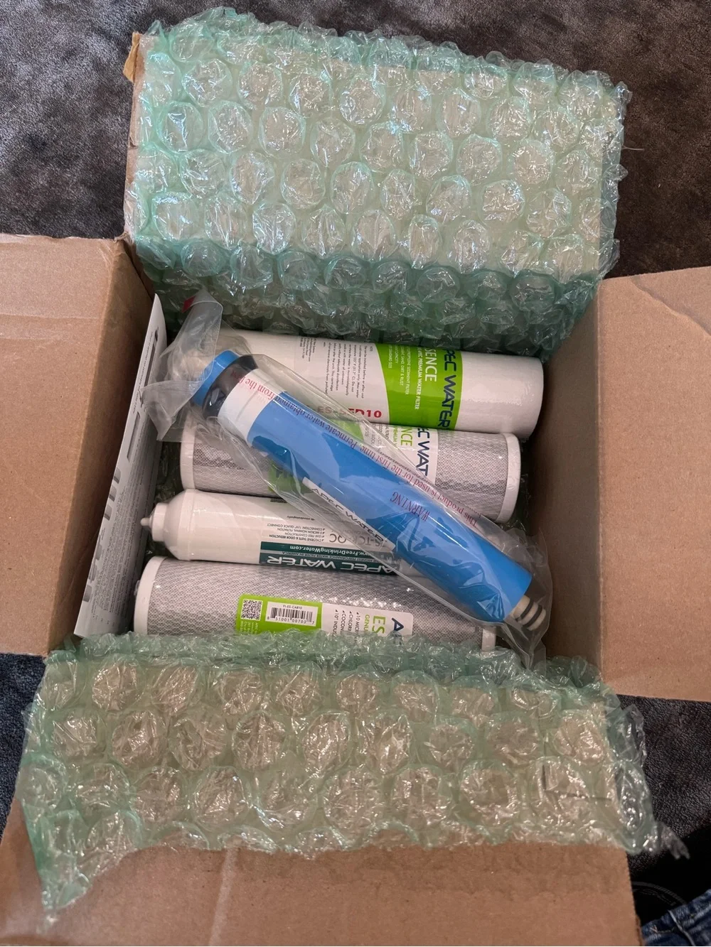 Open Box APEC 5-stage System Filter Water Replacement RO & Filter Cartridge Set